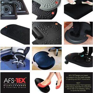 AFS-TEX Anti-Fatigue Floormat in Black (20 x 32 in.)